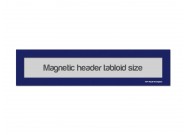 Magnetic Window Headers Tabloid (US size) | Blue