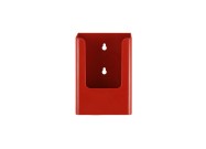 Leaflet holder magnetic A6 - portrait (colour) | Red