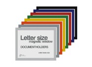 Magnetic window Letter size all colours