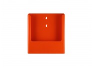 Leaflet holder magnetic A4 - portrait (colour) | Orange