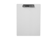 Clipboard magnetic A4 incl. paper clip (portrait) | White