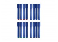 Detectable whiteboard markers (set solid colours)