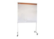 Mobile whiteboard stand 120x90cm with board