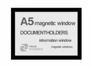 Magnetic windows A5 | Black