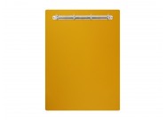Magnetic ring binder clipboard A3 - portrait | Yellow