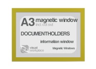 Magnetic windows A3 (incl. cut out) | Yellow