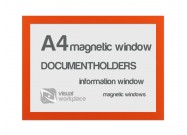 Magnetic windows A4 | Orange