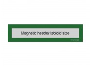 Magnetic Window Headers Tabloid (US size) | Green