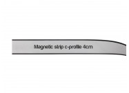 Magnetic strip c-profile